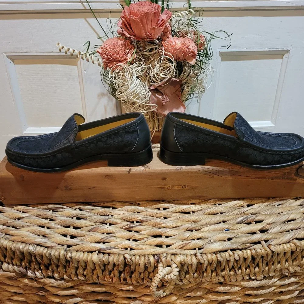 Vintage Coach Vance Signature Loafers
